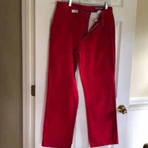 Men’s pant - Corduroy Red 34
